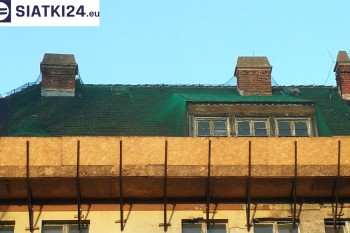 Siatki Lubaczów - Zabezpieczenie elementu dachu siatkami dla terenów Lubaczowa