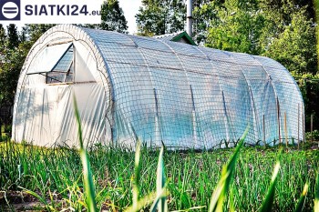 Siatki Lubaczów - Zabezpieczenie foli na tunelu dla uprawy warzyw przed wiatrem dla terenów Lubaczowa