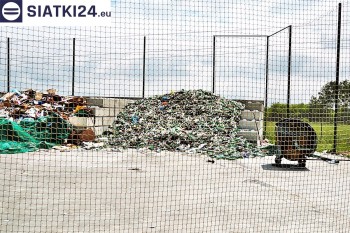 Siatki Lubaczów - Siatka zabezpieczająca wysypisko śmieci dla terenów Lubaczowa